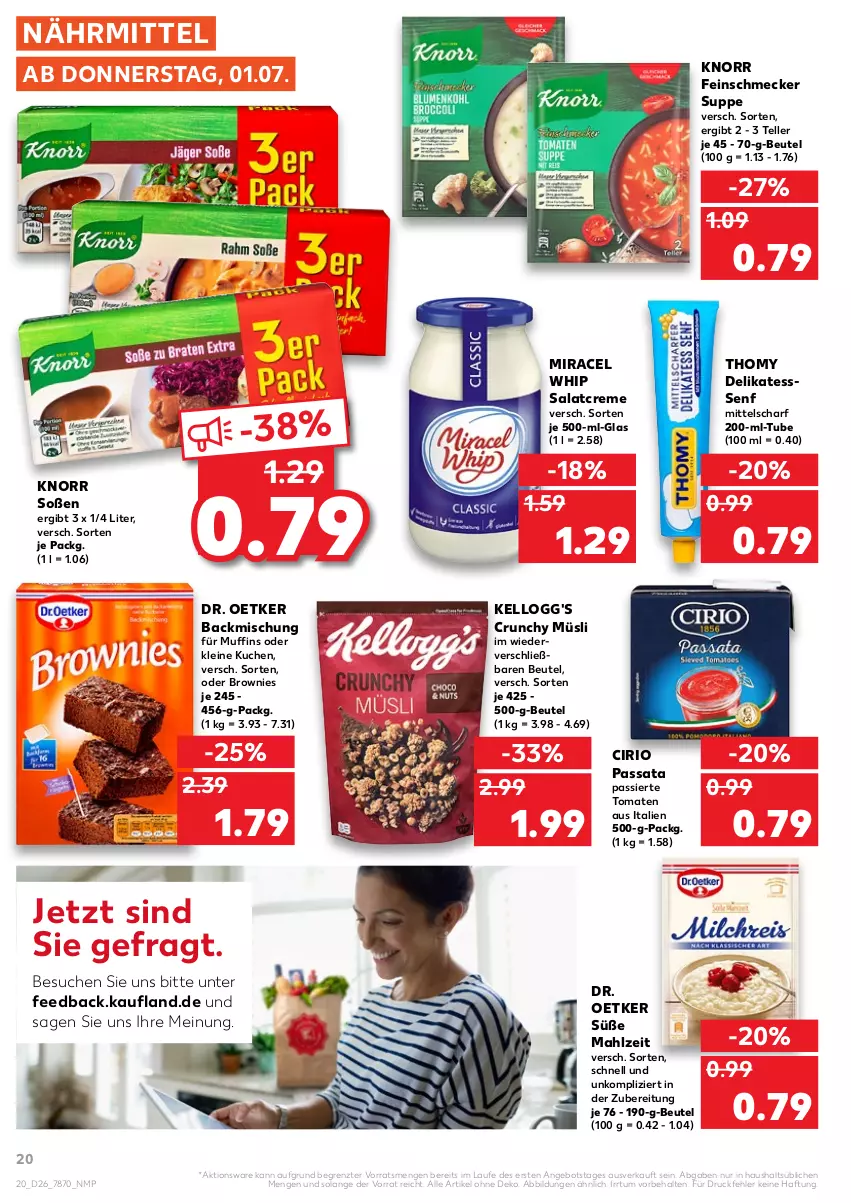 Aktueller Prospekt Kaufland - von 01.07 bis 07.07.2021 - strona 20