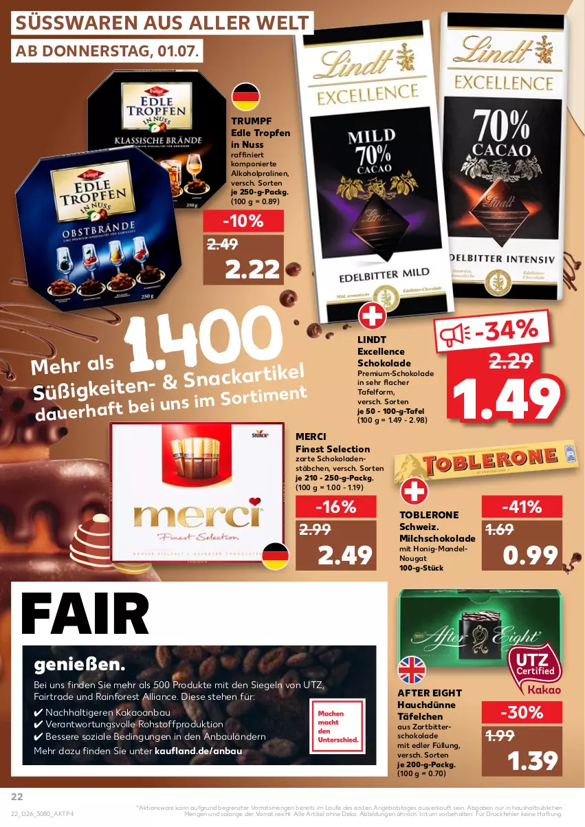 Aktueller Prospekt Kaufland - von 01.07 bis 07.07.2021 - strona 22