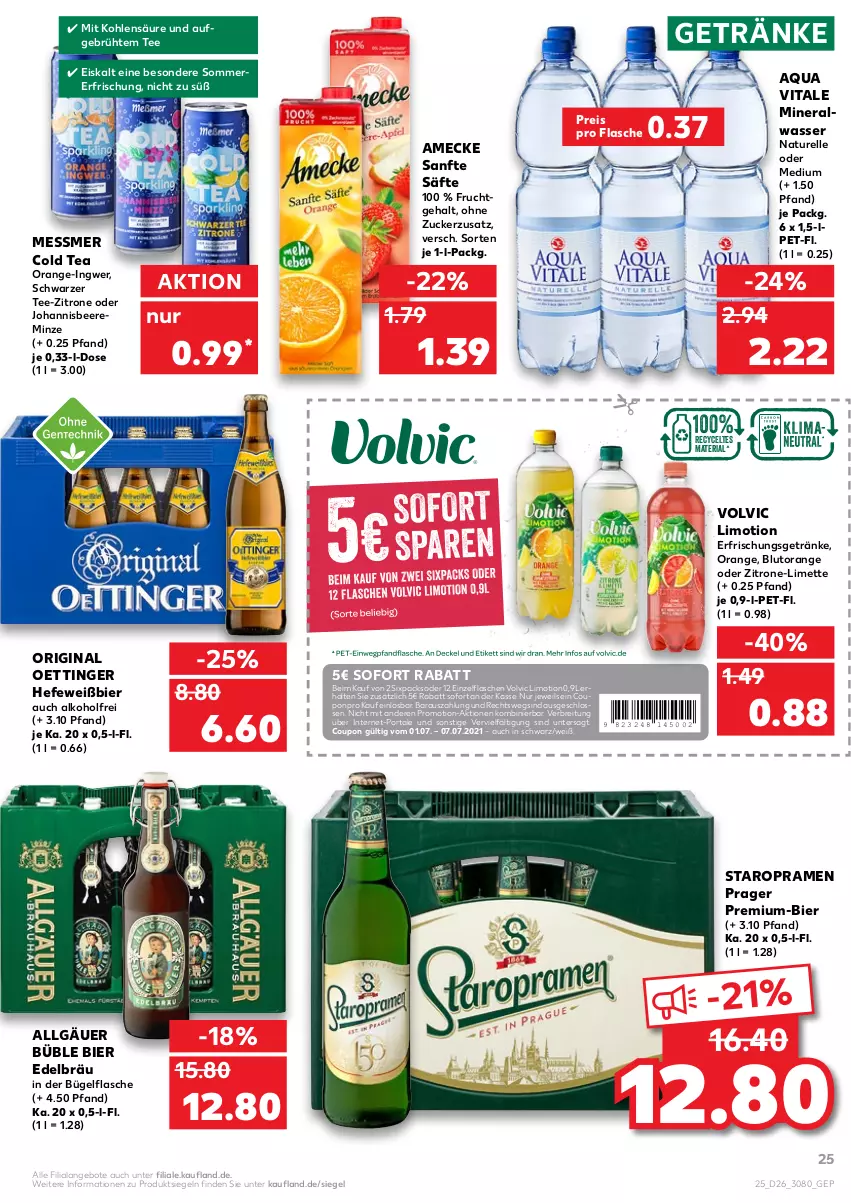 Aktueller Prospekt Kaufland - von 01.07 bis 07.07.2021 - strona 25