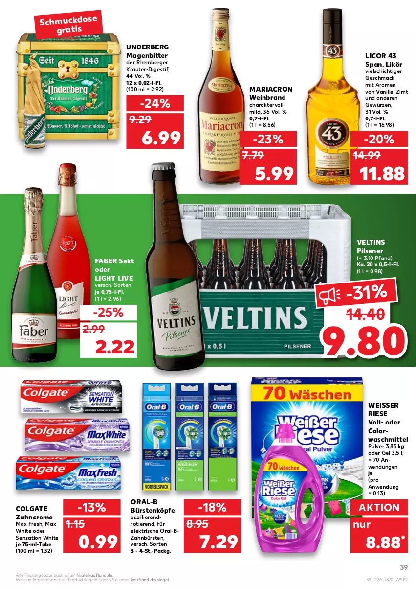 Aktueller Prospekt Kaufland - von 01.07 bis 07.07.2021 - strona 39