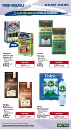 Gazetka promocyjna Metro - Wochen-Angebote - Gazetka - ważna od 07.06 do 07.06.2025 - strona 12 - produkty: Alwa, angebot, bella crema, Berger, bohne, eis, flasche, frucht, fruchtsaft, getränk, getränke, Happy Day, Havana Club, jacobs, jacobs krönung, mango, melitta, Metro, metro gastro, mineralwasser, Palette, pils, pilsner, radeberger, radeberger pilsner, Rauch, reis, saft, Ti, tiefpreis, volvic, wasser, wassereis