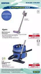 Gazetka promocyjna Metro - Wochen-Angebote - Gazetka - ważna od 07.06 do 07.06.2025 - strona 16 - produkty: akku, angebot, auer, auto, Behälter, bodenstaubsauger, bürste, Dyson, eis, Elektro, elle, ente, Hartbodenreiniger, Intel, kraft, mac, Metro, reiniger, reis, sonderposten, staubsauger, teller, Ti, Tiere, tisch