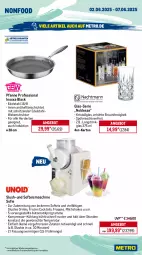 Gazetka promocyjna Metro - Wochen-Angebote - Gazetka - ważna od 07.06 do 07.06.2025 - strona 18 - produkty: ACC, angebot, auto, chia, cocktail, cocktails, drink, drinks, edelstahl, eis, eismaschine, elle, espresso, garraum, grill, herdarten, kaffee, kaffeevollautomat, kompressor, lack, latte, latte macchiato, LG, mac, macchiato, Metro, mikrowelle, milch, pfanne, Reinigung, reis, rezept, rezepte, Schütze, shake, spülmaschinen, teller, Ti, tisch, wasser