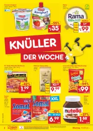 Gazetka promocyjna Netto Marken-Discount - Filial-Angebote - Gazetka - ważna od 20.08 do 20.08.2022 - strona 2 - produkty: almighur, almighurt, bestpreis, chips, creme, crunchips, dallmayr, die ofenfrische, Dr. Oetker, ehrmann, ehrmann almighurt, eis, lorenz, lorenz crunchips, ndk, nuss, nutella, Ofen, pizza, rama, reis, somat, Ti, versandkostenfrei