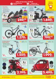 Gazetka promocyjna Netto Marken-Discount - Filial-Angebote - Gazetka - ważna od 20.08 do 20.08.2022 - strona 29 - produkty: akku, angebot, Dreirad, E-Bike, eis, Elektro, Kette, ndk, nexus, quad, reifen, reis, Roller, Schal, shimano, Ti, versandkostenfrei, ZTE