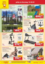 Gazetka promocyjna Netto Marken-Discount - Filial-Angebote - Gazetka - ważna od 20.08 do 20.08.2022 - strona 42 - produkty: butter, computer, eis, Holz, Klemmmarkise, kraft, latte, LG, ndk, pute, reis, Schaukel, sonnenschutz, spee, Ti, Trampolin, versandkostenfrei, wasser