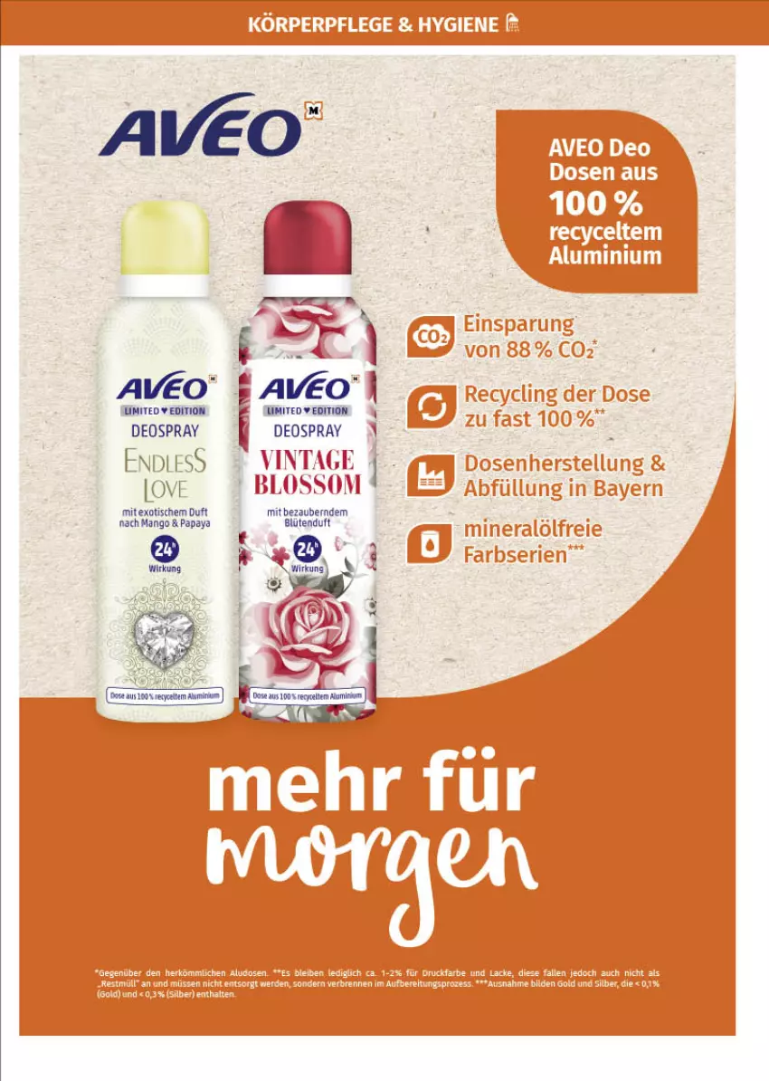 Aktueller Prospekt Mueller - Müller Prospekt - von 21.03 bis 26.03.2022 - strona 14 - produkty: aveo, Clin, deo, deospray, erde, körperpflege, lack, Lacke, Ti, tisch