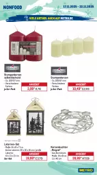 Gazetka promocyjna Metro - Wochen-Angebote - Gazetka - ważna od 22.11 do 22.11.2025 - strona 24 - produkty: angebot, kerze, Kerzenleuchter, laterne, leine, Leuchte, Metro, ring, Ti