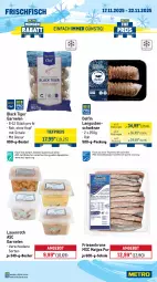 Gazetka promocyjna Metro - Wochen-Angebote - Gazetka - ważna od 22.11 do 22.11.2025 - strona 6 - produkty: Adventskranz, angebot, aqua, avocado, Becher, beere, beeren, beutel, dekoration, eis, elinas, fisch, fische, Fischer, frischfisch, garnelen, garnier, heidelbeere, heidelbeeren, Kranz, krone, lack, matjes, Metro, navelina, obst, orange, orangen, reis, Schal, Schale, Schere, Ti, tiefpreis
