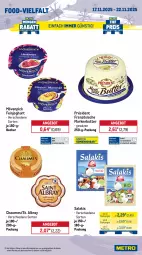 Gazetka promocyjna Metro - Wochen-Angebote - Gazetka - ważna od 22.11 do 22.11.2025 - strona 9 - produkty: albray, angebot, Becher, beutel, butter, chaumes, cocktail, eis, feinjoghurt, joghur, joghurt, Lauchzwiebel, lauchzwiebeln, mac, markenbutter, milch, mövenpick, obst, paprika, paprika rot, reis, rispentomaten, salakis, salz, St. Albray, Ti, tiefpreis, tisch, tomate, tomaten, zwiebel, zwiebeln