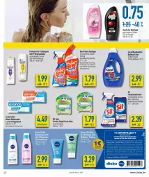 Gazetka promocyjna Diska - Prospekte - Gazetka - ważna od 05.03 do 05.03.2022 - strona 13 - produkty: bio, biozidprodukte, Bref, bref power, Coral, coupon, coupons, creme, duschgel, eis, elmex, ente, erde, flasche, Fleckenentferner, gin, nivea, Nivea Men, pantene, pantene pro-v, Pflegespülung, pro-v, Rauch, reiniger, rwe, shampoo, sprühflasche, spülung, Ti, waschmittel, wc ente, zahncreme