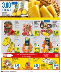 Gazetka promocyjna Diska - Prospekte - Gazetka - ważna od 05.03 do 05.03.2022 - strona 4 - produkty: ananas, avocado, banane, bananen, beere, beeren, bio, braun, champignon, champignons, deka, eier, eis, erdbeere, erdbeeren, mandarine, mandarinen, mango, möhren, orange, orangen, reis, ring, Schal, Schale, snack, tafeläpfel, Ti