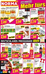 Gazetka promocyjna Norma - Norma - Gazetka - ważna od 27.11 do 27.11.2023 - strona 6 - produkty: aufschnitt, Becher, beere, beeren, bier, bierschinken, Blüte, blütenhonig, bockwurst, citrus, Clin, cola, curry, eier, eierlikör, eis, erdbeere, erdbeeren, flasche, fleisch, fleischsalat, gewürz, gewürzsalz, gin, ginger, gulasch, gurke, honig, jagdwurst, kirsch, kräuter, kühlregal, LG, likör, mac, marmelade, melone, melonen, mozzarella, natur, orange, pfirsich, pfirsiche, pingui, pommes, Ragout, recyclingmaterial, regal, reis, reiss, rel, Ria, rind, rinder, salami, salat, salz, schinken, schinkenwurst, sirup, spreewälder, steak, steaks, Ti, tomate, tomaten, Ungarische Salami, wasser, wassermelone, wassermelonen, Wild, wurst