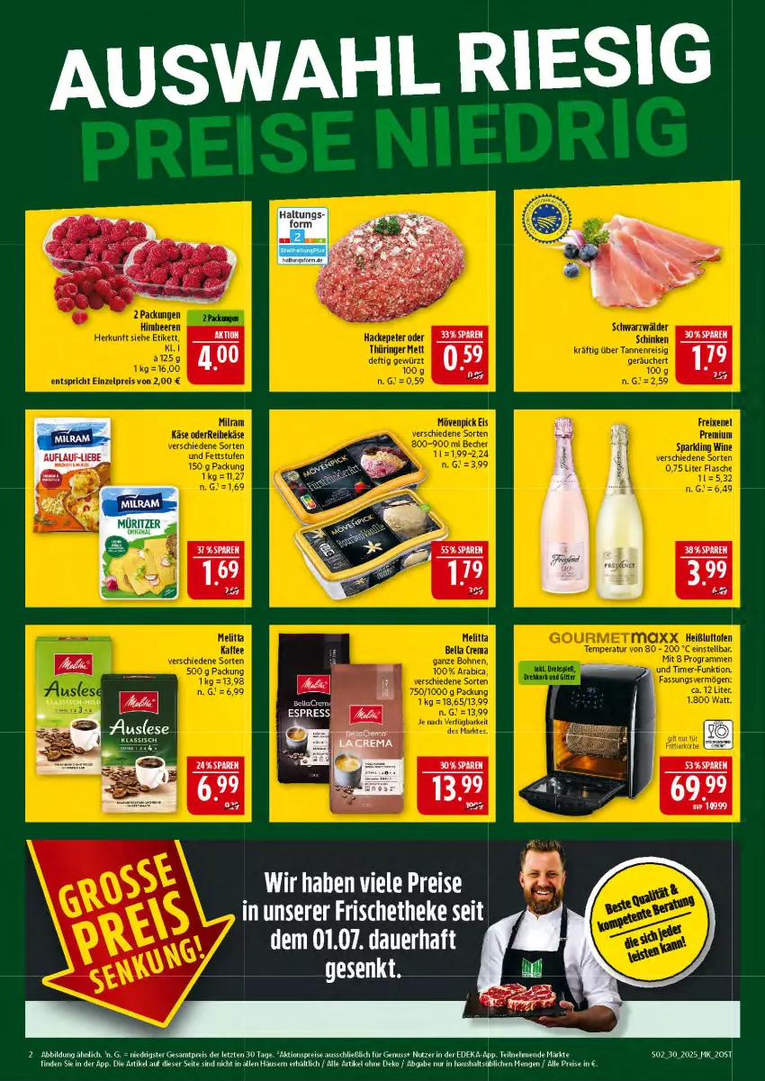 Aktueller Prospekt Marktkauf - Prospekt - von 20.07 bis 26.07.2025 - strona 2 - produkty: aktionspreis, auer, deka, eis, gin, nuss, reis, tee, Ti, ZTE