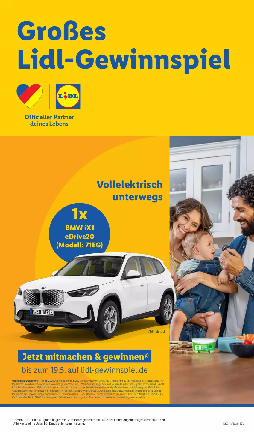 Aktueller Prospekt Lidl - Aktionsprospekt - von 29.04 bis 04.05.2024 - strona 61 - produkty: angebot, Bad, dell, eis, gewinnspiel, mac, Mode, reis, rwe, Ti, ZTE