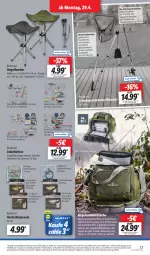 Gazetka promocyjna Lidl - Aktionsprospekt - Gazetka - ważna od 04.05 do 04.05.2024 - strona 27 - produkty: angebot, batterie, coupon, Dorsch, eis, elle, fisch, fische, forelle, hering, Herings, hocker, Kescher, Makrele, natur, Persona, reis, rel, Ria, ring, Sport, Tasche, taschen, Teleskop, Ti, tragetasche, wasser, Zander, ZTE