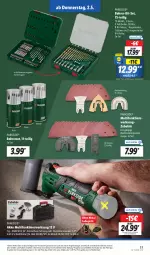 Gazetka promocyjna Lidl - Aktionsprospekt - Gazetka - ważna od 04.05 do 04.05.2024 - strona 37 - produkty: akku, angebot, aufbewahrungsbox, Bad, Bohrerset, coupon, dell, eis, elle, Holz, ladegerät, Mode, Parkside, reis, Ti, tisch, werkzeug, ZTE