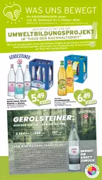 Gazetka promocyjna Wasgau - Gazetka - ważna od 05.10 do 05.10.2024 - strona 22 - produkty: bio, Bona, brunnen, Calcium, eis, elle, erfrischungsgetränk, flasche, früchte, gerolsteine, gerolsteiner, getränk, glasflasche, kraft, Laufen, mac, magnesium, natur, reis, rel, ring, Sprudel, steiner, Ti, wasser, wasserfilter