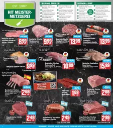 Gazetka promocyjna Hit - Wochenprospekt - Gazetka - ważna od 08.02 do 08.02.2025 - strona 4 - produkty: ananas, auer, Bau, Bauer, beef, bio, braten, burger, cevapcici, eis, ente, filet, fleisch, Geflügel, gewürz, gulasch, hackfleisch, hamburger, hüftsteak, hüftsteaks, jungbullen, Kalbsleber, kasseler, Kette, lachs, Mantel, medaillons, Meister, monitor, natur, pfeffer, pute, reis, Ria, rind, rinder, rinderhackfleisch, rindfleisch, ring, roastbeef, rotwein, rum, rumpsteak, sauce, schinken, schnitzel, schwein, schweine, schweinefilet, schweinerücken, Speck, Spezi, Sport, steak, steaks, Ti, Tiere, tisch, wein, weine, ZTE