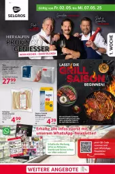 Gazetka promocyjna Selgros - Food - Gazetka - ważna od 07.05 do 07.05.2025 - strona 1 - produkty: angebot, angebote, bratwurst, frischli, grill, LG, rezept, rostbratwurst, sahne, schlagsahne, Ti, tuc, wurst