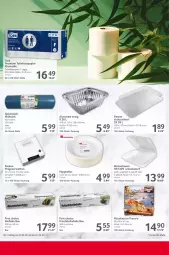 Gazetka promocyjna Selgros - Food - Gazetka - ważna od 07.05 do 07.05.2025 - strona 30 - produkty: decke, Deckel, eis, elle, frischhaltefolie, HP, papier, pizza, reis, sac, sana, Schal, Schale, Serviette, servietten, teller, Ti, toilettenpapier