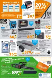 Gazetka promocyjna  - Gazetka - ważna od 19.10 do 19.10.2024 - strona 16 - produkty: adblue, akku, angebot, Anhänger, aust, auto, Bank, batterie, Bau, cin, coupon, coupons, Diesel, eis, Elektro, elle, felgen, globus fachmärkte, gutschein, HP, kamera, Kette, kfz-verbandkasten, kompressor, lack, latte, leine, LG, Maske, monitor, motorenöl, ndk, reifen, reis, säge, Spezi, Ti, tisch, usb, Verbandkasten, werkzeug, ZTE