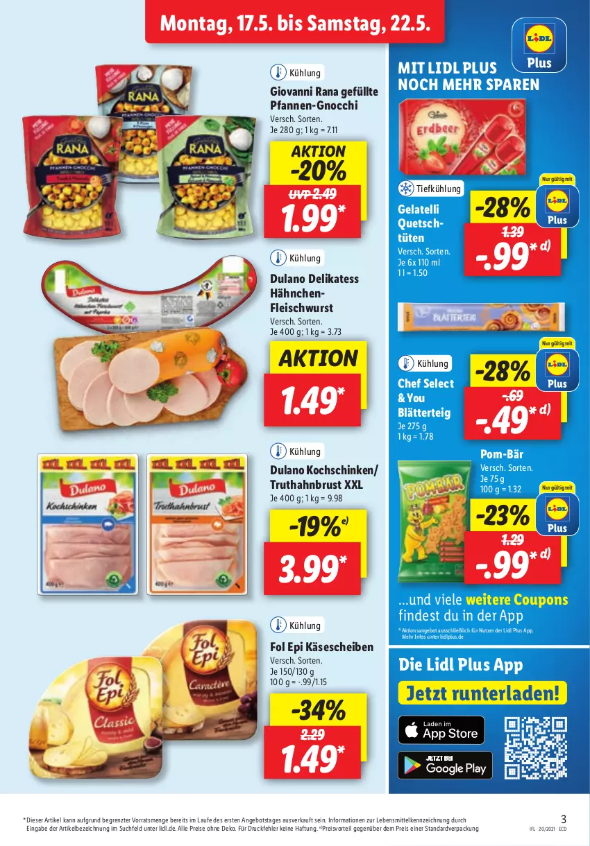 Aktueller Prospekt Lidl - Aktionsprospekt - von 17.05 bis 22.05.2021 - strona 3