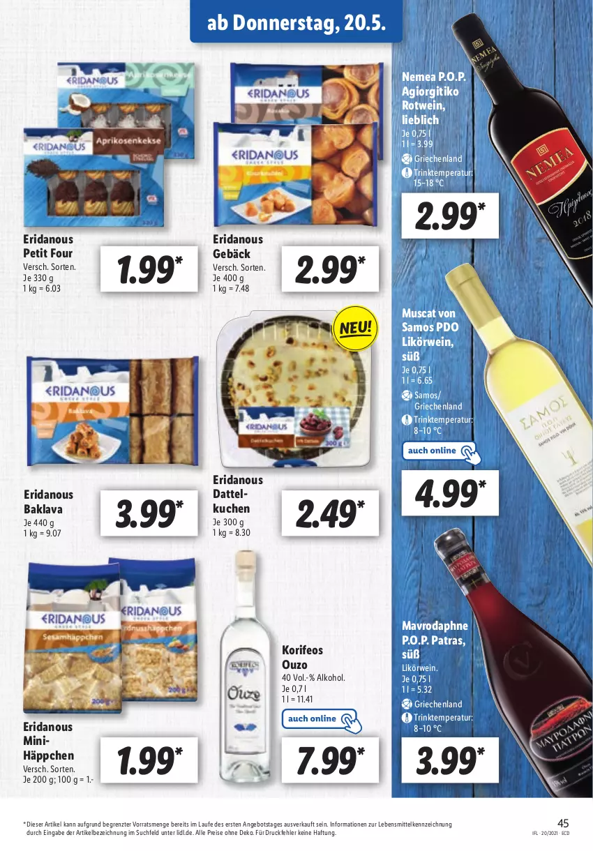 Aktueller Prospekt Lidl - Aktionsprospekt - von 17.05 bis 22.05.2021 - strona 45