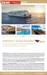 Gazetka promocyjna Rewe Reisen - Reiseprospekt - Gazetka - ważna od 29.04 do 29.04.2022 - strona 18 - produkty: Bad, bett, blume, blumen, dusche, eier, eis, Garten, gin, Kamin, kreuzfahrten, leine, merl, Mode, nuss, pool, reis, rezept, Ria, ring, Sport, Thea, Ti, uhr, wasser, wasserrutsche, Whirlpool