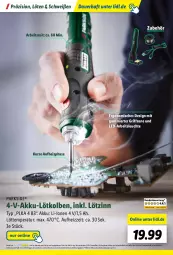 Gazetka promocyjna Lidl - Parkside Booklet 2023 - Gazetka - ważna od 22.10 do 22.10.2023 - strona 40 - produkty: akku, angebot, angebote, Arbeitsleuchte, auer, eis, Leuchte, ndk, Parkside, reis, Ti