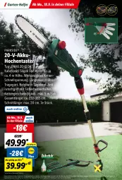 Gazetka promocyjna Lidl - Parkside Booklet 2023 - Gazetka - ważna od 22.10 do 22.10.2023 - strona 52 - produkty: akku, angebot, coupon, eis, Garten, Kette, Parkside, reis, säge, Schal, Ti, werkzeug, ZTE