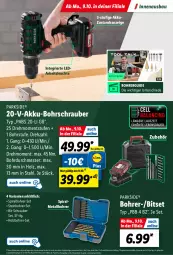 Gazetka promocyjna Lidl - Parkside Booklet 2023 - Gazetka - ważna od 22.10 do 22.10.2023 - strona 9 - produkty: akku, akku-bohrschrauber, angebot, Arbeitsleuchte, Bau, Bitset, Bohrer-Set, Bohrschrauber, coupon, eis, Holz, Leuchte, LG, messer, Parkside, reis, Ria, Ti, usb, ZTE