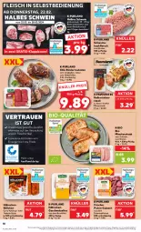 Gazetka promocyjna Kaufland - Prospekt - Gazetka - ważna od 28.02 do 28.02.2024 - strona 18 - produkty: angebot, bio, braten, brustfilet, curry, eis, elle, filet, fleisch, fleisch in selbstbedienung, geschnetzeltes, gulasch, hackfleisch, Hähnchengeschnetzeltes, henkel, jungbullen, ketchup, Klappbox, marinade, natur, purland, pute, rind, rinder, Rinderroulade, rinderrouladen, rouladen, Rückensteak, schenkel, schwein, schweine, Schweinehackfleisch, steak, Ti, Trüffel, tzatziki, wein, weine, Zelt, ZTE