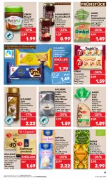 Gazetka promocyjna Kaufland - Prospekt - Gazetka - ważna od 28.02 do 28.02.2024 - strona 27 - produkty: ACC, angebot, angebote, aprikose, aufstrich, ball, beere, beutel, bio, brot, Cap, cappuccino, chia, cin, creme, Croissant, croissants, d'oro, dallmayr, dinkelmehl, Elan, elle, erdbeere, frucht, fruchtaufstrich, getränk, getränke, getränkepulver, instantkaffee, kaffee, kaffeepads, kakao, kirsch, kirsche, krüger, kuchen, latte, latte macchiato, mac, macchiato, mehl, milch, Nougatcreme, nuss, nusspli, ohne palmöl, prodomo, saft, sandwich, schoko, tee, Ti, tisch, toast, vanille, wiener, zentis, zitrone