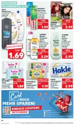 Gazetka promocyjna Kaufland - Prospekt - Gazetka - ważna od 28.02 do 28.02.2024 - strona 30 - produkty: aloe vera, angebot, Bebe, body, cottonelle, coupon, coupons, creme, dove, dusche, eis, elle, feuchtes toilettenpapier, garnier, gsw, hakle, hakle toilettenpapier, Kamill, kamille, Lotion, Make-up, mango, mizellen, Mizellen Reinigungswasser, Nutrisse, papier, pflegedusche, Reinigung, reinigungstücher, Ti, toilettenpapier, tücher, wasser, ZTE