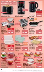 Gazetka promocyjna Kaufland - Prospekt - Gazetka - ważna od 28.02 do 28.02.2024 - strona 38 - produkty: angebot, angebote, auto, backofen, Behälter, bratpfanne, decke, Deckel, edelstahl, elle, fackelmann, frischhaltedosen, Gemüsehobel, herdarten, Kocher, küche, Küchen, kühlschrank, lasagne, mikrowelle, nudel, Ofen, pfanne, rezept, Schal, Schrank, severin, spaghetti, spee, spülmaschinen, tagliatelle, tasse, Ti, toast, toaster, wasser, wasserkocher, ZTE