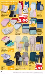 Gazetka promocyjna Kaufland - Prospekt - Gazetka - ważna od 28.02 do 28.02.2024 - strona 40 - produkty: angebot, angebote, Bau, baumwolle, Clogs, eis, Freizeitschuhe, hemd, hemden, Hylo, Kinder, Pyjama, Ria, schuhe, shorts, slip, slips, socken, Ti, Unterhemd, unterhemden, wolle, ZTE