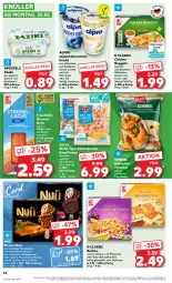 Gazetka promocyjna Kaufland - Prospekt - Gazetka - ważna od 28.02 do 28.02.2024 - strona 44 - produkty: alpro, angebot, apostels, aust, Becher, beere, beeren, chicken nuggets, chili, curry, dip, eis, escal, fleisch, frucht, garnelen, geback, gurke, gurken, Hähnchenfleisch, hähnchenschenkel, heidelbeere, heidelbeeren, henkel, joghur, joghurt, Käse, knoblauch, kuchen, lachs, leine, mac, macadamia, natur, nuggets, nuii, pfeffer, pflaume, pflaumen, prawns, schenkel, schoko, schokolade, Skyr, soja, Streuselkuchen, Ti, vanille, zaziki, ZTE