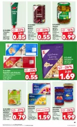 Gazetka promocyjna Kaufland - Prospekt - Gazetka - ważna od 28.02 do 28.02.2024 - strona 45 - produkty: angebot, angebote, apfel, aufstrich, baguette, baguettes, beutel, bohne, bohnen, brötchen, Cashew, cashewkerne, eis, frucht, fruchtaufstrich, gewürz, Gewürzgurke, gewürzgurken, gurke, gurken, kidney, Ländertee, limo, mövenpick, natur, orange, orangen, salat, salate, tee, Ti, tomate, tomaten, tomatenmark, weizenbrötchen, zucker