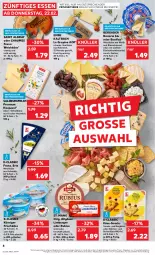 Gazetka promocyjna Kaufland - Prospekt - Gazetka - ważna od 28.02 do 28.02.2024 - strona 8 - produkty: albray, angebot, bavaria blu, Becher, bergader, Bergkäse, brie, burger, butter, butterkäse, chaumes, edamer, emmi, frischkäse, frucht, gouda, hartkäse, Heu, Heujuwel, heumilch, Käse, Körniger Frischkäse, LG, Limburger, Mantel, milch, Ria, Rubius, saint albray, salz, SalzburgMilch, schnittkäse, snack, snacks, St. Mang, Ti, weichkäse, würfel, ZTE