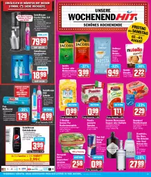 Gazetka promocyjna Hit - Wochenprospekt - Gazetka - ważna od 03.08 do 03.08.2024 - strona 15 - produkty: beutel, Brei, butter, Butterschmalz, coupon, dallmayr, drink, eintöpfe, eis, fisch, flasche, Germ, getränk, getränke, getränkesirup, gin, gin mare, glaskaraffe, hartweizen, jacobs, Karaffe, kerrygold, kerrygold extra, mac, malz, Meister, meisterröstung, müllbeutel, nudel, nudeln, nuss, nutella, pely, pomito, red bull, reis, salat, salz, saupiquet, Schmalz, sirup, Soda, sodastream, Sprudel, spülmaschinen, suppe, suppen, thunfisch, Thunfischsalat, Ti, Tiere, tomate, tomaten, wasser, ZTE