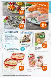 Gazetka promocyjna Tegut - Angebote der Woche - Gazetka - ważna od 27.08 do 27.08.2022 - strona 11 - produkty: angebot, angebote, antipasti, aqua, asti, aubergine, auberginen, Becher, bio, braten, Cap, chili, creme, dekoration, Dorade, eis, elle, feinkost, fisch, fische, Fischer, fleisch, garnelen, Getrocknete Tomaten, gin, grill, grilltipp, ideal zum grillen, knoblauch, kräuter, krone, mac, natur, nuss, olive, oliven, olivenöl, paprika, peperoni, Peroni, pfeffer, Popp, rezept, rosmarin, saft, salat, salz, Schal, Schalotte, Schere, tender, Ti, tomate, tomaten, zitrone, zitronen, zitronensaft, zucchini