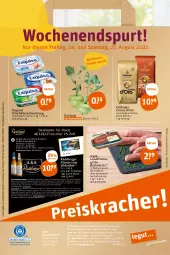 Gazetka promocyjna Tegut - Angebote der Woche - Gazetka - ważna od 27.08 do 27.08.2022 - strona 24 - produkty: alkohol, angebot, angebote, auer, Berger, bohne, bohnen, dallmayr, dekoration, drucker, eis, Engel, ente, erde, exquisa, exquisa frischkäse, fernseher, frischkäse, frischkäsezubereitung, Fulda, getränk, getränke, Käse, kerze, kohlrabi, landprimus, lebensmittel, LG, pils, pilsner, radeberger, radeberger pilsner, rezept, rezepte, Ti, uhr, weck