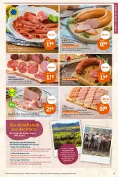 Gazetka promocyjna Tegut - Angebote der Woche - Gazetka - ważna od 27.08 do 27.08.2022 - strona 7 - produkty: angebot, angebote, aufschnitt, bio, bio-rindfleisch, dekoration, eis, elle, ente, erde, fleisch, fleischwurst, Geflügel, gewürz, jamón serrano, kräuter, landprimus, lyoner, mac, Mantel, Mett, mettwurst, paprika, pfeffer, reis, rind, rinder, rindfleisch, ring, rosmarin, saft, salami, schinken, serrano, Ti, Tiere, tisch, trolli, wurst, Yo