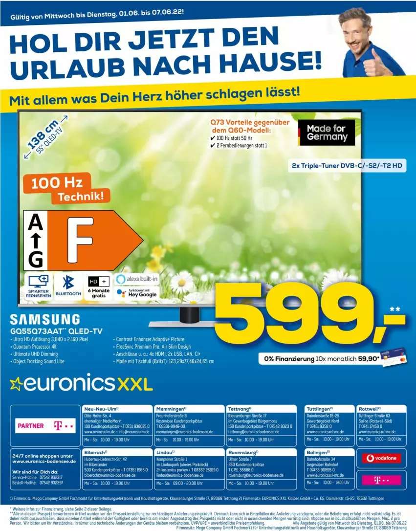 Aktueller Prospekt Euronics - Prospekte - von 01.06 bis 08.06.2022 - strona 16 - produkty: dell, dvb, fernbedienung, Germ, Mode, Ti, tuner