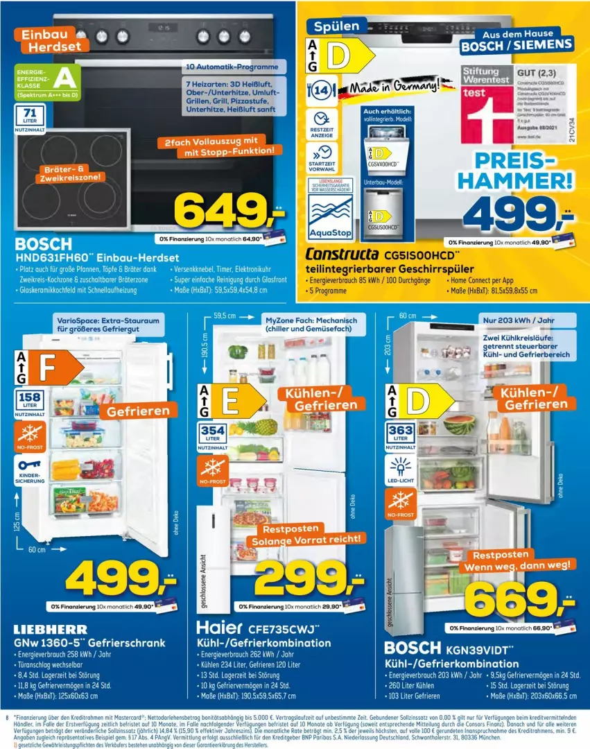 Aktueller Prospekt Euronics - Prospekte - von 01.06 bis 08.06.2022 - strona 8 - produkty: aqua, aquastop, auto, eis, grill, herdset, pizza, reis, tee, Ti, und gemüse