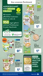 Gazetka promocyjna AldiSud - NÄCHSTE WOCHE - Gazetka - ważna od 26.08 do 26.08.2023 - strona 35 - produkty: acer, aldi, Becher, bio, blume, drink, eis, elle, ente, hafer, Haferdrink, joghur, joghurt, kokos, kokosnuss, kosmetik, mac, mandel, nuss, orange, reis, soja, Ti