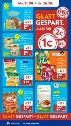 Gazetka promocyjna AldiSud - NÄCHSTE WOCHE - Gazetka - ważna od 26.08 do 26.08.2023 - strona 8 - produkty: aldi, bio, brot, burger, cheddar, chili, chips, creme, curry, eis, Käse, korn, Kornbrot, natur, natura, nuss, reis, snack, snacks, Sun Snacks, Ti, Tilsiter, veggie, vita, walnuss, walnusskerne