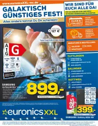 Gazetka promocyjna Euronics - Prospekte - Gazetka - ważna od 22.12 do 22.12.2021 - strona 1 - produkty: eis, elle, reis, Samsung, samsung galaxy, Samsung Galaxy A, Ti, tisch
