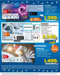 Gazetka promocyjna Euronics - Prospekte - Gazetka - ważna od 22.12 do 22.12.2021 - strona 3 - produkty: angebot, Atrix, dvb, ente, HDMI, Oled-TV, qled, qled-tv, Samsung, sony, Surf, Ti, tisch, tuner, uhd, UHD-TV, usb, ZTE
